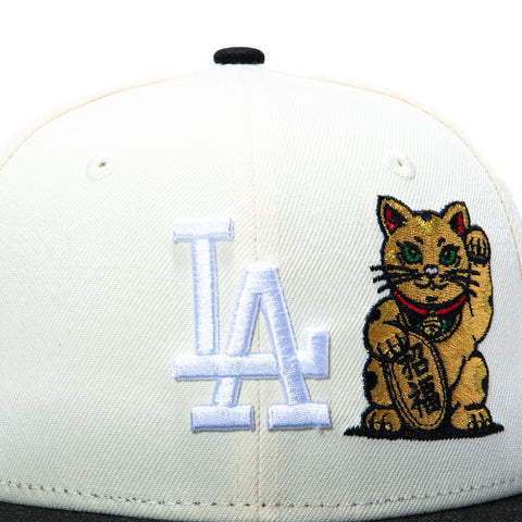 PINK UV 2TONE DODGERS WS88 LUCKY CAT WHT/BLK New Era