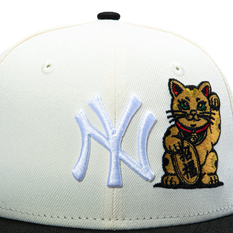 PINK UV 2TONE YANKEES WS99 LUCKY CAT WHT/BLK New Era