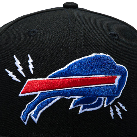 BLK DOME 5950 BILLS AFC SILVER BOLT BLK New Era
