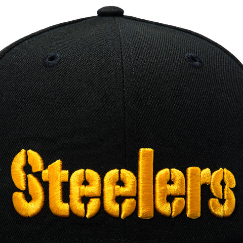 BLK DOME 5950 STEELERS WORD BLK New Era
