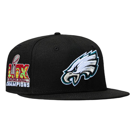 BLK DOME 5950 EAGLES SB25 CHAMP BLK New Era
