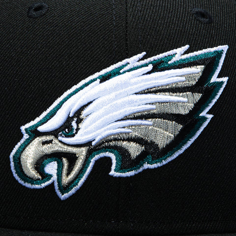 BLK DOME 5950 EAGLES SB25 CHAMP BLK New Era