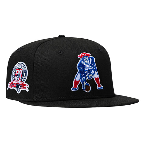 BLK DOME 5950 PATRIOTS 50TH 72 BLK New Era