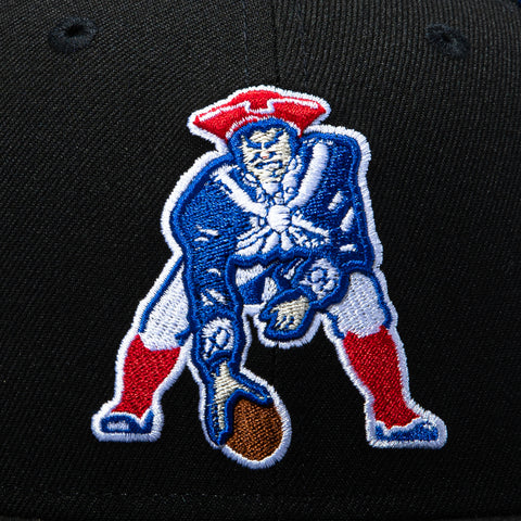 BLK DOME 5950 PATRIOTS 50TH 72 BLK New Era