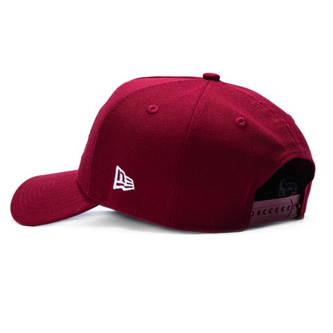 New Era 9Forty A-Frame Los Angeles Angels 2010 All Star Game Patch Cherub Snapback Hat - Cardinal New Era