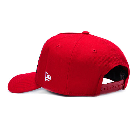 New Era 9Forty A-Frame New York Yankees 1999 World Series Patch Lucky Cat Snapback Hat - Red New Era