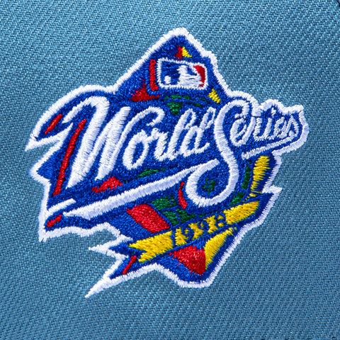 New Era 9Forty A-Frame New York Yankees 1998 World Series Patch Wings Snapback Hat - Indigo New Era