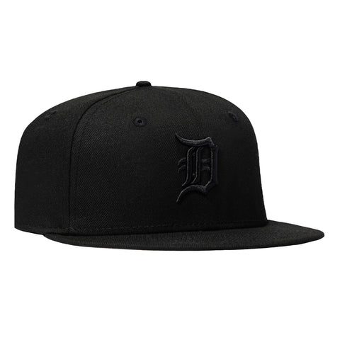 5950 TIGERS BLK/BLK/BLK New Era