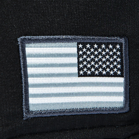 New Era 9Fifty 2026 Salute to Service On-Field Dallas Cowboys USA Flag Patch Snapback Hat - Black Camo Dallas Cowboys
