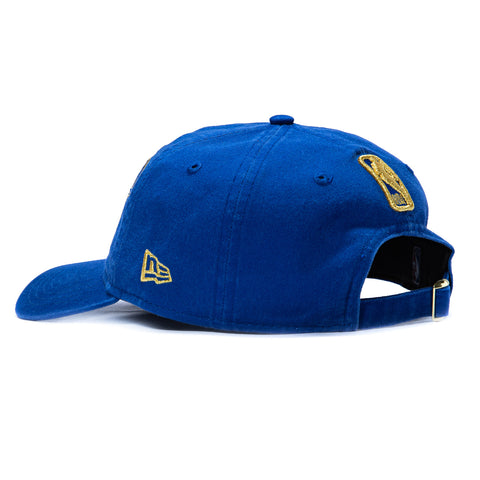 New Era 9Twenty New York Knicks 2026 NBA Champions Patch Ring Ceremony Trophy Strapback Hat - Royal New Era