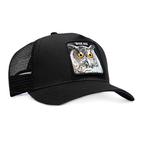 Goorin Bros Wise Ass Adjustable Snapback Trucker Hat - Black Goorin Bros