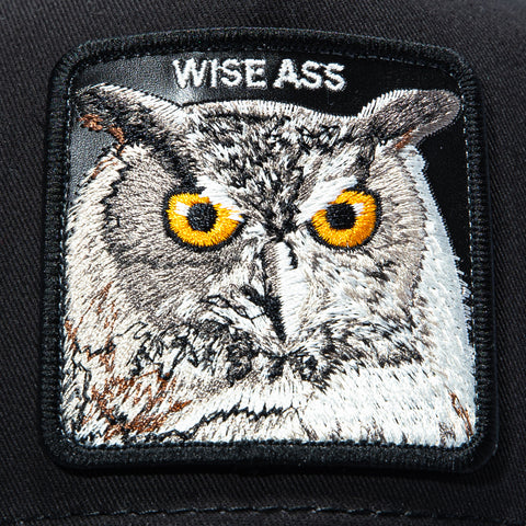Goorin Bros Wise Ass Adjustable Snapback Trucker Hat - Black Goorin Bros