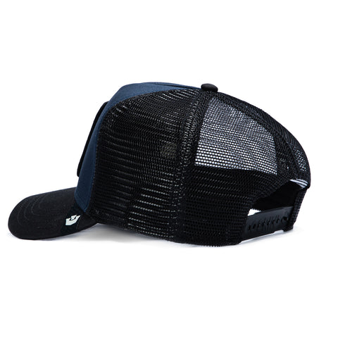 Goorin Bros Toxic Adjustable Snapback Trucker Hat - Navy, Black Goorin Bros