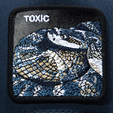 Goorin Bros Toxic Adjustable Snapback Trucker Hat - Navy, Black Goorin Bros
