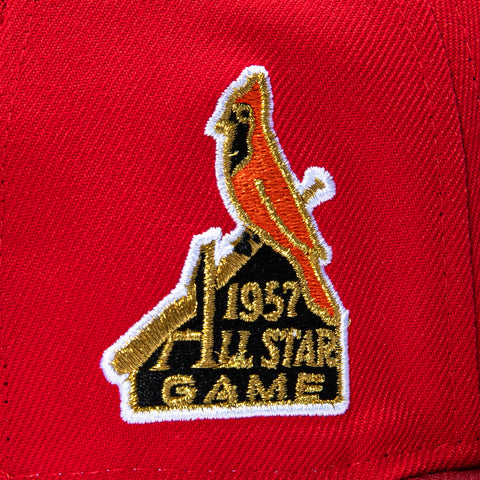 New Era 59Fifty State Birds Chicago White Sox 1952 All Star Game Patch Hat - Red, Cardinal New Era