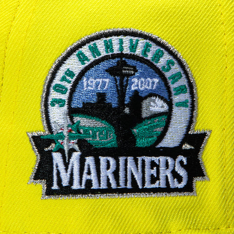 New Era 59Fifty State Birds Seattle Mariners 30th Anniversary Patch Hat - Yellow, Black New Era