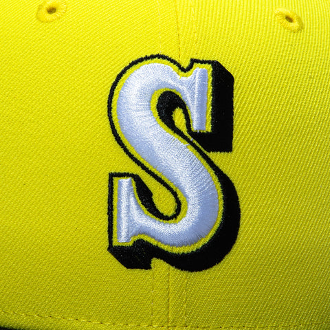 New Era 59Fifty State Birds Seattle Mariners 30th Anniversary Patch Hat - Yellow, Black New Era