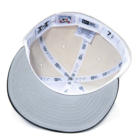 New Era 59Fifty State Birds Houston Astros 45 Years Patch 2000 Hat - Stone, Black New Era