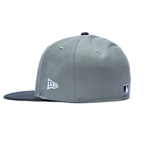 New Era 59Fifty Bird Watchers Los Angeles Dodgers 1988 World Series Patch D Hat - Grey, Graphite New Era
