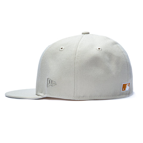 New Era 59Fifty State Birds Tampa Bay Rays 20th Anniversary Patch Hat - Stone, Black New Era