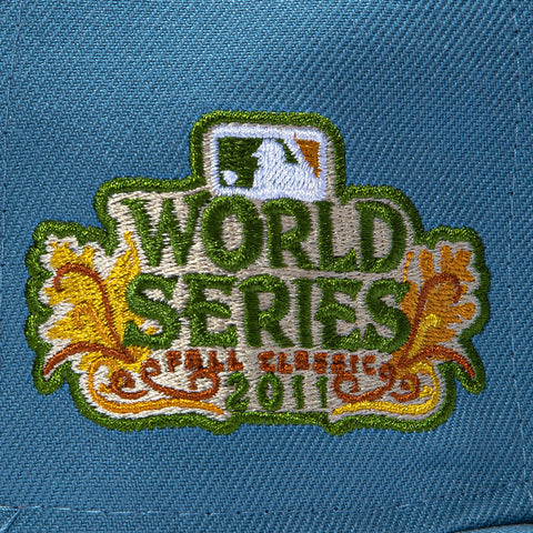New Era 59Fifty State Birds St Louis Cardinals 2011 World Series Patch Hat - Indigo, Gold New Era