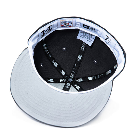 New Era 59Fifty Bird Watchers Milwaukee Brewers County Stadium Patch Hat - Graphite, Brown New Era