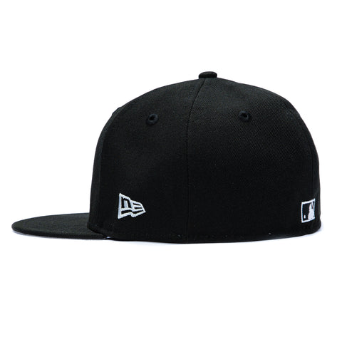 New Era 59Fifty State Birds Baltimore Orioles 50th Anniversary Patch Alternate Hat - Black New Era