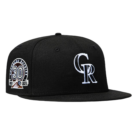 New Era 59Fifty Bird Watchers Colorado Rockies 30th Anniversary Patch Hat - Black