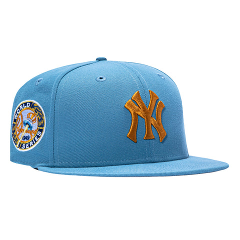 New Era 59Fifty Bird Watchers New York Yankees 1950 World Series Patch Hat - Indigo