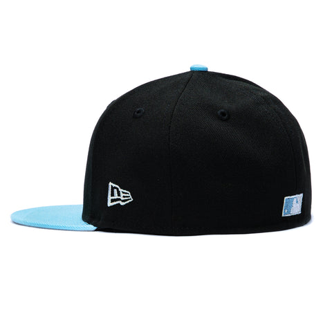 New Era 59Fifty Cleveland Indians 1995 World Series Patch I Hat - Black, Light Blue New Era