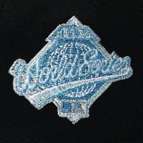 New Era 59Fifty Cleveland Indians 1995 World Series Patch I Hat - Black, Light Blue New Era