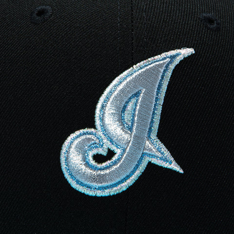 New Era 59Fifty Cleveland Indians 1995 World Series Patch I Hat - Black, Light Blue New Era
