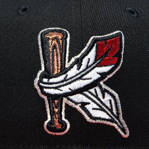 FTRIBE 2TONE KINSTON INDIANS BLK/RED New Era