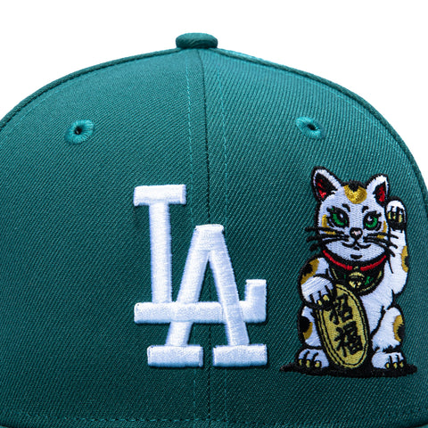 5950 DODGERS WS25 LUCKY CAT GRN New Era