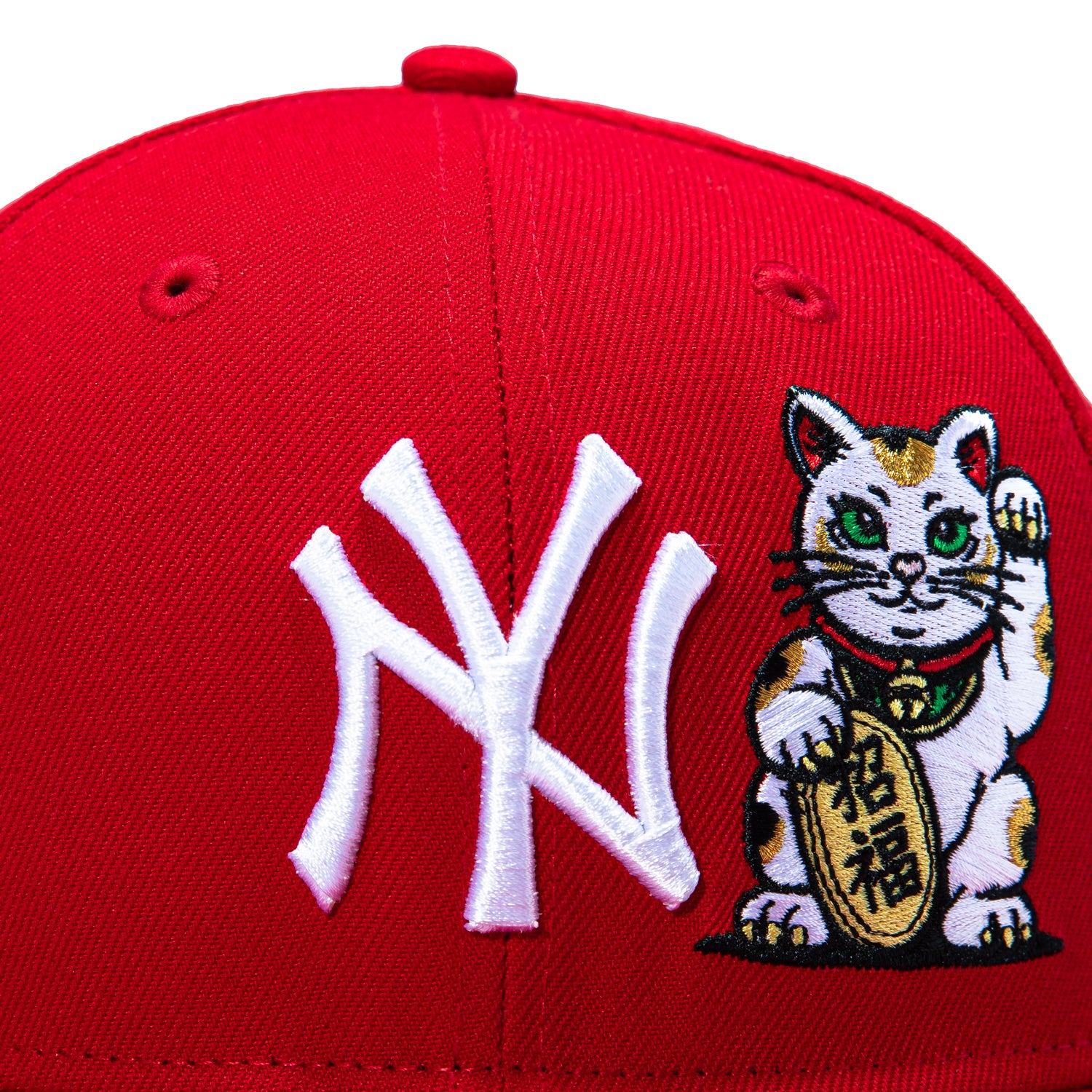 New Era 59Fifty New York Yankees 1996 World Series Patch Lucky Cat