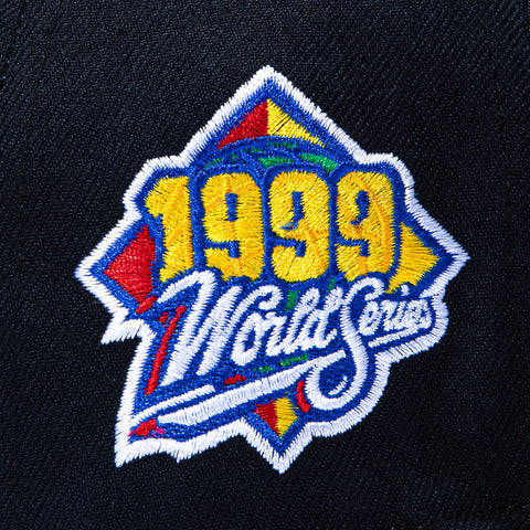 New Era 59Fifty New York Yankees 1999 World Series Patch Kanji Hat - Navy, White New Era