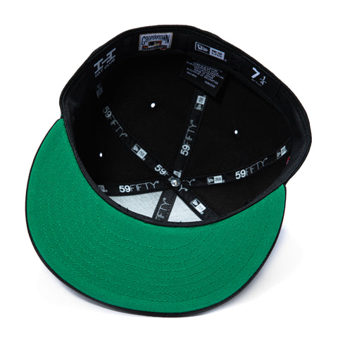 New Era 59Fifty San Francisco Giants Battle of the Bay Patch Upside Down Hat - Black, Orange New Era