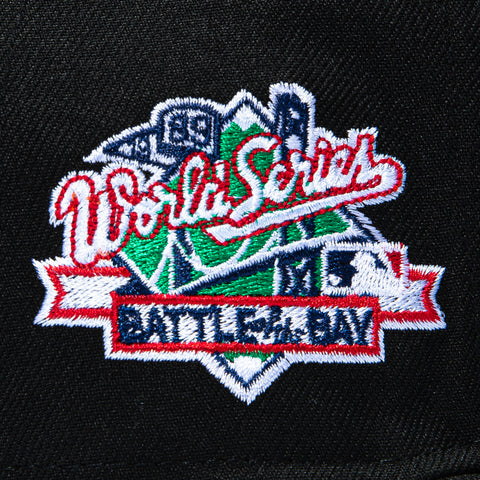 New Era 59Fifty San Francisco Giants Battle of the Bay Patch Upside Down Hat - Black, Orange New Era