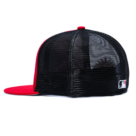 New Era 59Fifty Scottsdale Scorpions Arizona Fall League Patch Rail Hat - Red, Black New Era