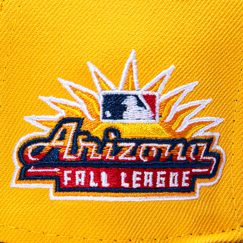 New Era 59Fifty Peoria Javelinas Arizona Fall League Patch Hat - Gold, Brown New Era