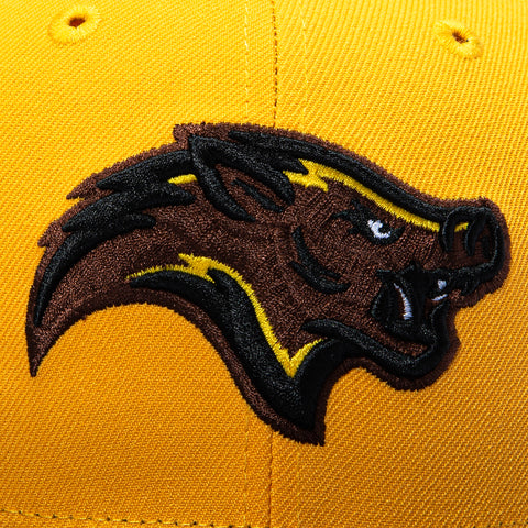 New Era 59Fifty Peoria Javelinas Arizona Fall League Patch Hat - Gold, Brown New Era