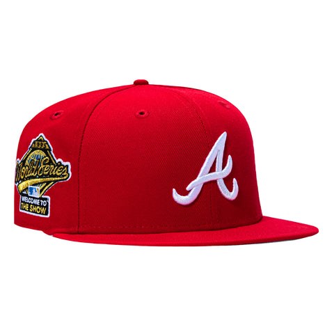 5950 BRAVES WS95 THE SHOW RED/WHT New Era
