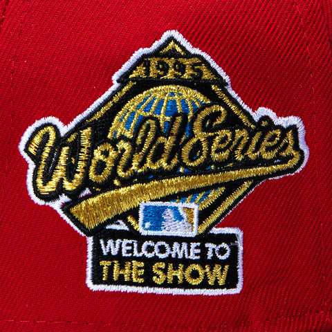5950 BRAVES WS95 THE SHOW RED/WHT New Era