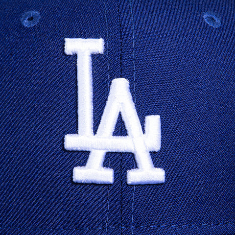 New Era 59Fifty Retro On-Field Los Angeles Dodgers Game Hat - Royal, White