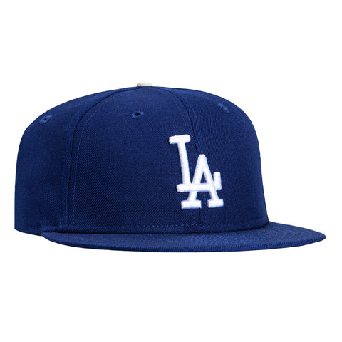 New Era 59Fifty Retro On-Field Los Angeles Dodgers Game Hat - Royal, White