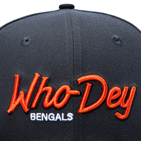 New Era 59Fifty Gibbs x Hat Club Cincinnati Bengals 30th Anniversary Patch Who Dey Hat - Grey, Black New Era