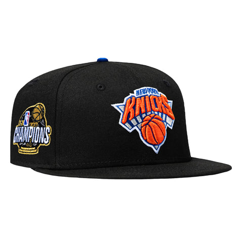 New Era 59Fifty New York Knicks 2026 NBA Champions Patch Hat - Black New Era
