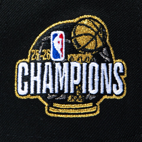 New Era 59Fifty New York Knicks 2026 NBA Champions Patch Hat - Black New Era