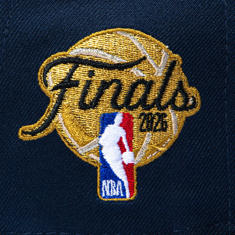New Era 59Fifty New York Knicks 2026 NBA Finals Patch Token Hat - Navy New Era