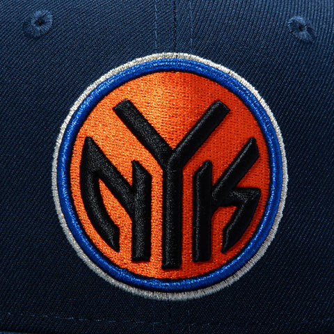 New Era 59Fifty New York Knicks 2026 NBA Finals Patch Token Hat - Navy New Era